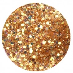 Glitter-hologrammid, pronks, GH8 | Nail In
