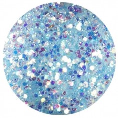 Glitter-hologrammid, helesinine, GH12 | Nail In