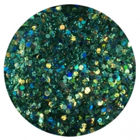 Glitter-hologrammid, tumeroheline, GH15 | Nail In