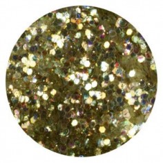 Confetti with Glitter Dust, light gold