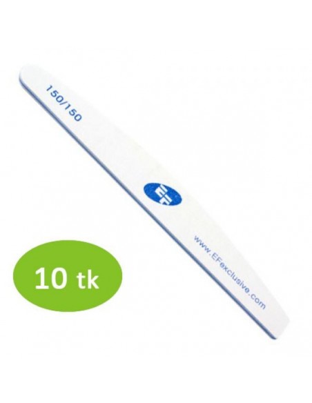 Halfmoon nail file, 150/150, 10pcs