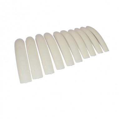 Extreme Long tips, Square, Natural, 50 pcs