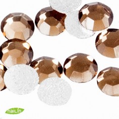 Swarovski Rhinestones, Smoked Topaz, 2mm 2