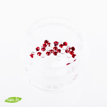 Swarovski Rhinestones, Light Siam, 2mm