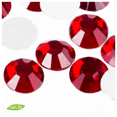 Swarovski Rhinestones, Light Siam, 2mm