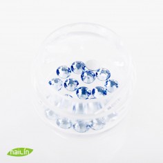 Swarovski Rhinestones, Light Sapphire, 4mm