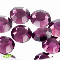 Swarovski Rhinestones, Amethyst, 4mm 2