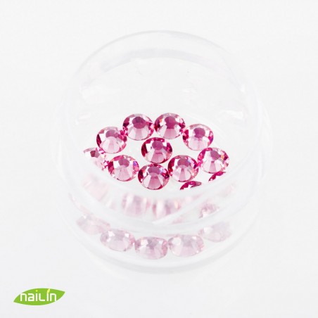 Swarovski Rhinestones, Fuschia, 4mm
