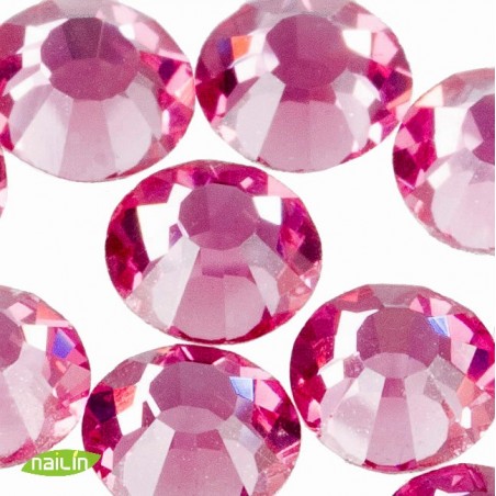 Swarovski Rhinestones, Fuschia, 4mm