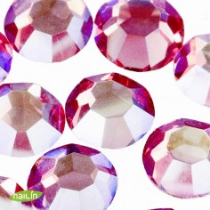 Swarovski Rhinestones, Multicolor Pink, 4mm 2