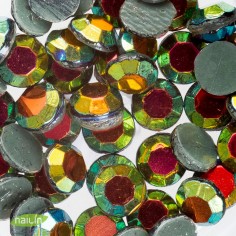 Rhinestones, 4mm, multicolor 2