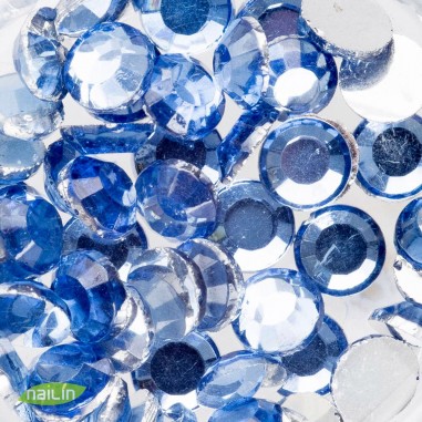 Rhinestones, 4mm, blue