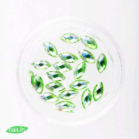 Klaasjuveelid, 6mm, roheline