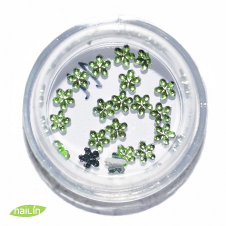 Klaaslilled, 4mm, roheline