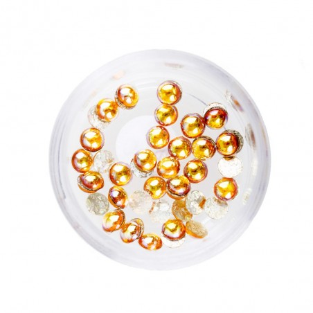 Glitter Pearls, multicolor gold Glitter Pearls, multicolor gold