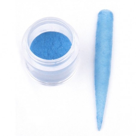 Velvet dust, light blue