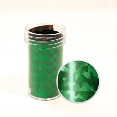 Nail Transfer Foil, green pattern