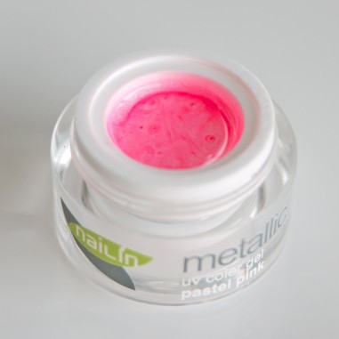 Värviline geel, Metallic Pastel Pink, 5g