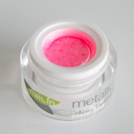 Värviline geel, Metallic Pastel Pink, 5g