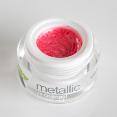 Color Gel, Metallic Pastel Red, 5g 2