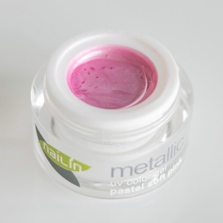 Värviline geel, Metallic Pastel Soft Pink, 5g Värviline geel, Metallic Pastel Soft Pink, 5g