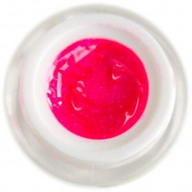 Цветной гель, Neon Glitter Pink, 5g