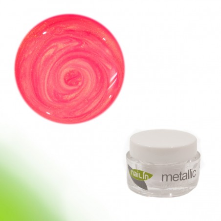 Color Gel, Metallic Golden Pink, 5g