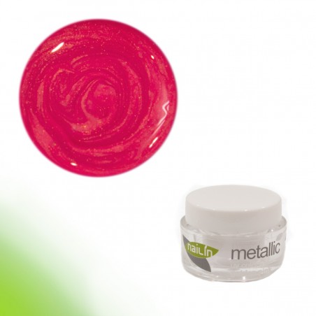 Color Gel, Metallic Golden Glam Pink, 5g