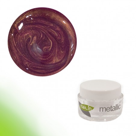 Color Gel, Metallic Golden Purple, 5g