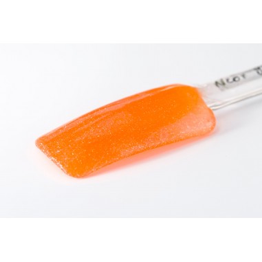 Värigeeli, Neon Glitter Orange, 5g