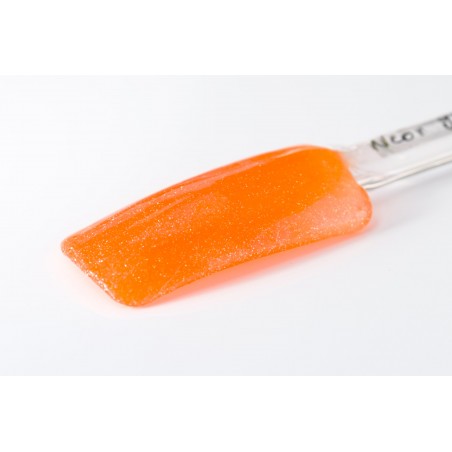 Värigeeli, Neon Glitter Orange, 5g