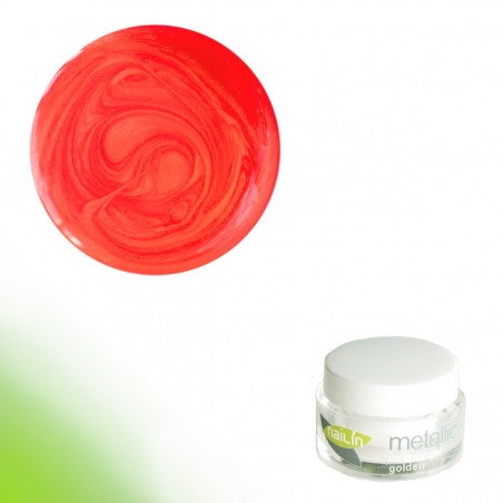 Color Gel, Metallic Golden Red Dream, 5g