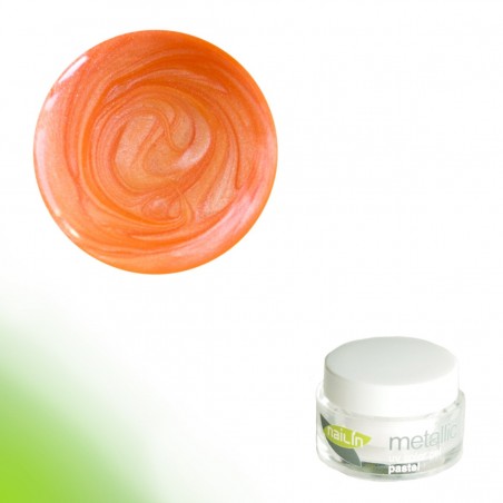 Color Gel, Metallic Pastel Apricot Gold, 5g