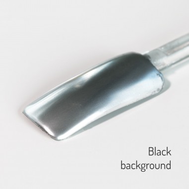 Chrome mirror pigment, silver