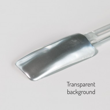 Chrome mirror pigment, silver