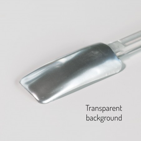 Chrome mirror pigment, silver