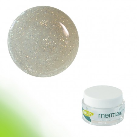 Цветной гель, Mermaid White, 5g