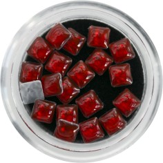 3D Pearls, red squares