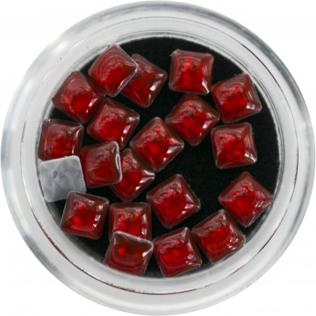 3D helmet, punaiset neliöt