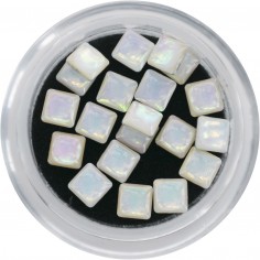 3D Pearls, multicolor squares