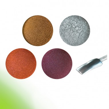 Chrome mirror pigmento, kit