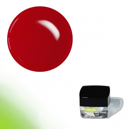 Värviline geel, Gel Paint Red, 4g Värviline geel, Gel Paint Red, 4g