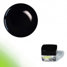Värviline geel, Gel Paint Black, 4g
