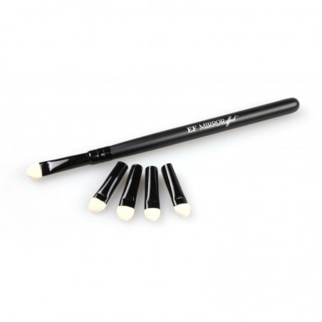 Brush applicator for Mirror effect + 4 sponges