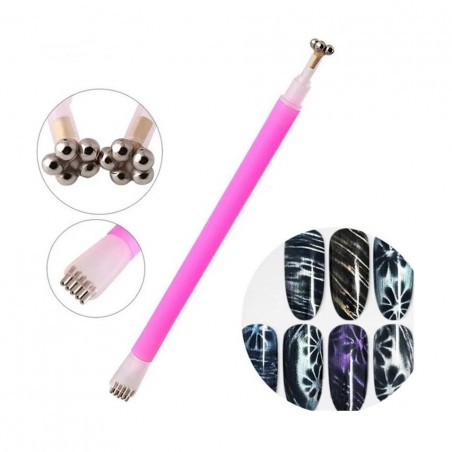 Cat Eye Flower Magnet