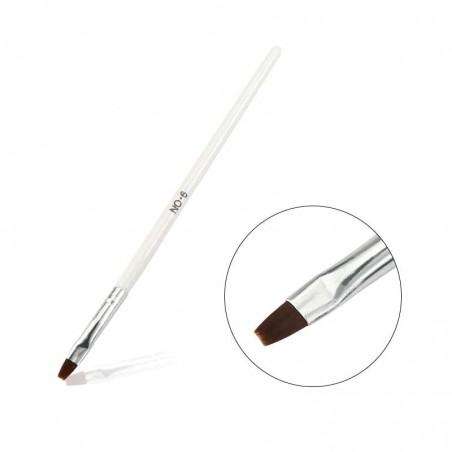 Gel Brush, no 6, white