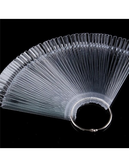 Nail Tips Display, ring handle, 50 tips