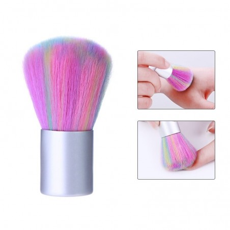 Nail brush, multicolor