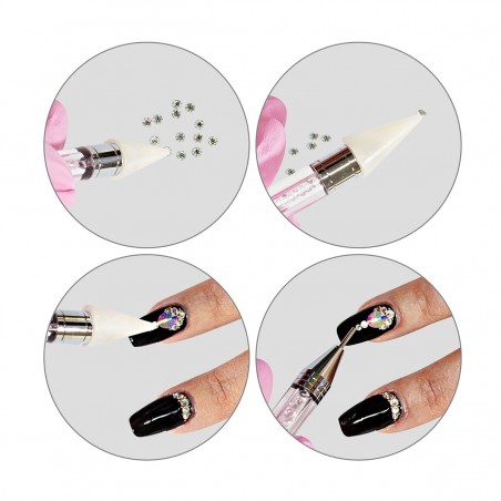 Küünekaunistuste noppija, vahast ots