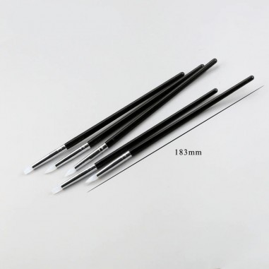 Silicone brushes, 5pcs